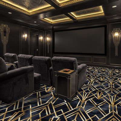 Twilight Gold Home Theater Carpet