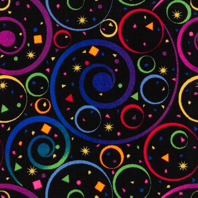 Whimsical Fluorescent Carpeting