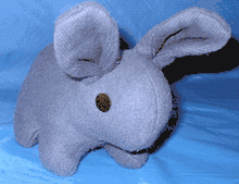 Scrappie Blue Bunny