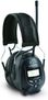 Walker's Game Ear GWP-RDOM AM/FM Radio Electronic Hearing Protection Ear Muff with Digital Display, Built-in Antenna, 8 Preset channels, Input Jack, 25dB Noise Reduction, Black