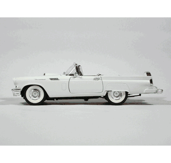 1957 Ford Thunderbird diecast model car 1:18 scale die cast by Yat