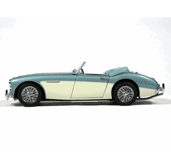 1959 Austin Healey 3000 MK I diecast model car 1:18 scale by