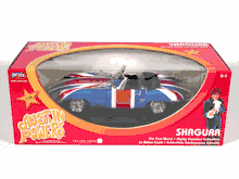 1967 Jaguar 1967 E-Type "Shaguar" diecast model car "Austin Powers" 1:18 scale die cast by Ertl