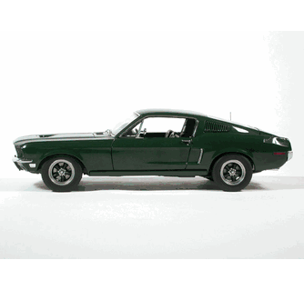 1968 Ford Mustang diecast model car 1:18 scale GT 390 by AUTOart