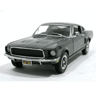 BULLITT 1968 Ford Mustang 1/18スケール 1968 Ford Mustang GT Bullitt Bullet American Muscle 1:18 box