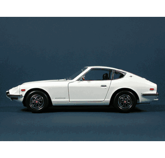 1970 Datsun 240Z diecast model car 1:18 scale die cast by Yat Ming