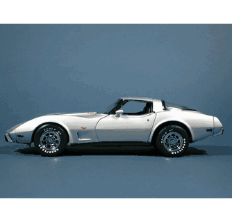 1978 Chevrolet Corvette 25th Anniversary diecast model car 1