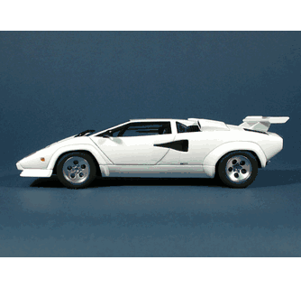 1985 Lamborghini Countach diecast model car 1:18 scale 5000 S by