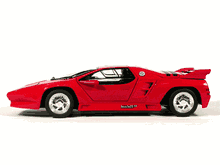 1991 Vector W8 Twin Turbo diecast model car 1:18 scale die cast by Ricko Ricko - Red