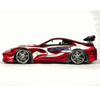 1995 Toyota Supra diecast model car 1:18 scale from Import