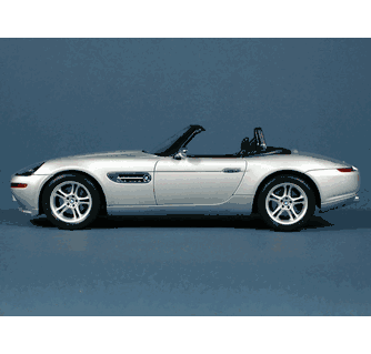 1999 BMW Z8 James Bond 007 diecast model car 