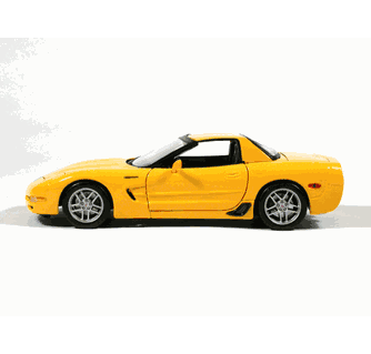 2001 Chevrolet Corvette Z06 diecast model car 1:18 scale die