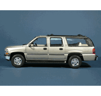 2001 Chevrolet Suburban diecast model truck 1:18 scale die cast by