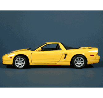2002 Acura NSX diecast model car 1:18 scale die cast by