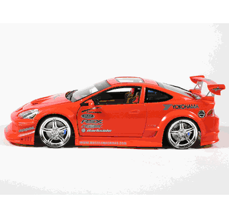 2002 Acura RSX diecast model car 1:18 scale die cast by Muscle