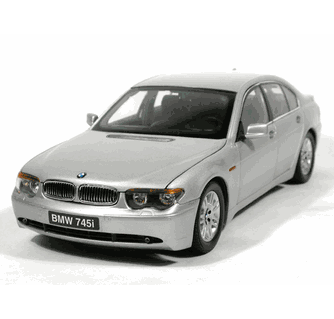2004 BMW 745i diecast model car 1:18 scale die cast from