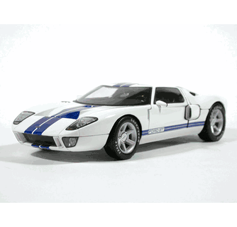 2004 Ford GT Concept diecast model car 1:18 die cast by Hot Wheels