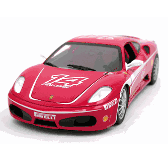 2006 Ferrari F430 Challenge diecast model car 1:18 scale die