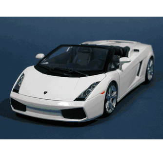 2006 Lamborghini Gallardo Spyder diecast model car 1:18 scale die