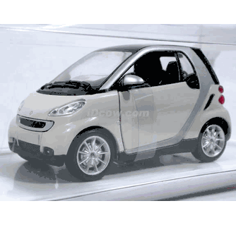 Smart Fortwo ダイキャスト 1/24 1:24 Smart ForTwo Die Cast Modellauto Auto Spielzeug Model