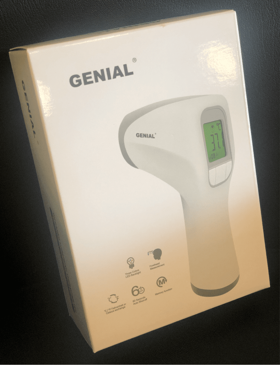 Genial Brand Thermometer Infrared Digital Forehead Portable