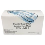 Surgical Face Mask - ASTM Level 3 - Made in USA - Ear Loop Mask - Box of 50 - Premier Guard Brand - FREE SHIPPING