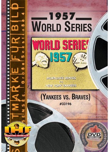 1957 World Series DVD (New York Yankees vs Milwaukee Braves)