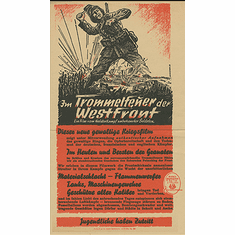 Im Trommelfeuer der Westfront Newspaper Ad English Translation Excerpt