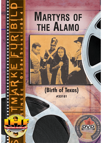 Martyrs of the Alamo (Birth of Texas) DVD & Davy Crocket Fall of the Alamo