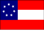1st Confederate Flag (Stars and Bars)