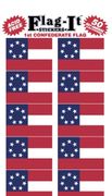 1st Confederate Flag Stickers 50 Stickers per package