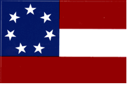 1st Confederate Flag Vinyl Decals