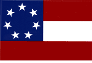 1st Confederate Flag Vinyl Decals