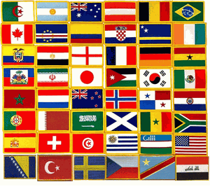 2026 World Cup Flag Patch Collection