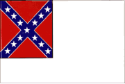 2nd Confederate Flag Decal