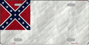 2nd Confederate Flag License Plate