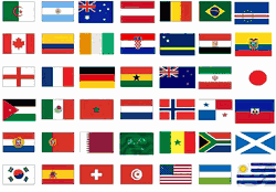 2026 World Cup 3' x 5' Flag Set 