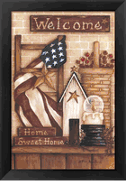 Welcome Home - Framed Print