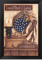 Land That I Love - Framed Print