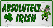 Absolutely Irish License Plate
