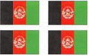 Afghanistan Flag Stickers - 50 per sheet