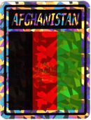 Afghanistan Vinyl Reflective Decal