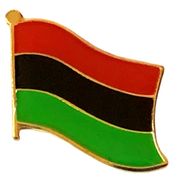 African -  American Lapel Pin - Single