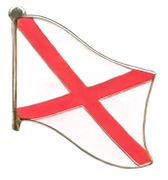 Alabama Flag Lapel Pins - Single