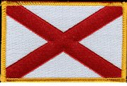 Alabama State Flag Patch