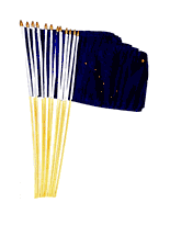 Alaska 12" x 18" Miniature Stick Flags