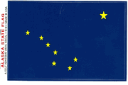Alaska Flag Decal Stickers