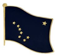 Alaska Flag Lapel Pin - Single