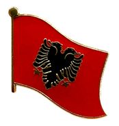 Albania Flag Lapel Pin - Single