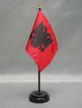 Albania Miniature Desk Flag